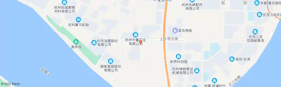 杭州十三号路二十二号大街口_公交站地图_杭州公交_妙搜公交查询2025