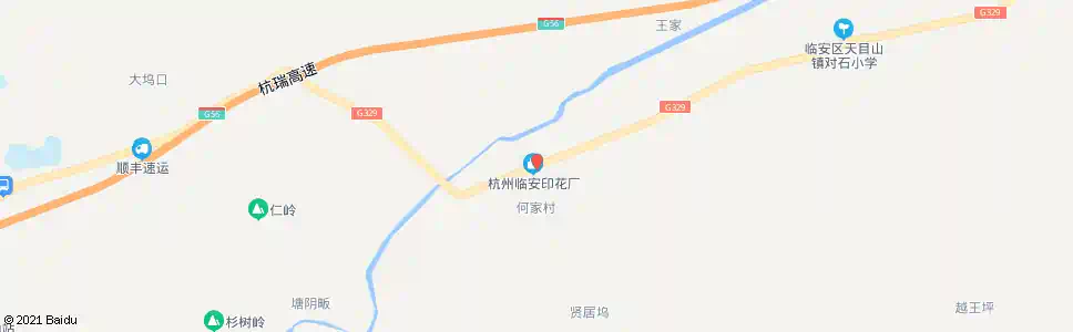 杭州九里村_公交站地图_杭州公交_妙搜公交查询2025