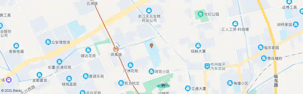 杭州余杭高级中学_公交站地图_杭州公交_妙搜公交查询2025