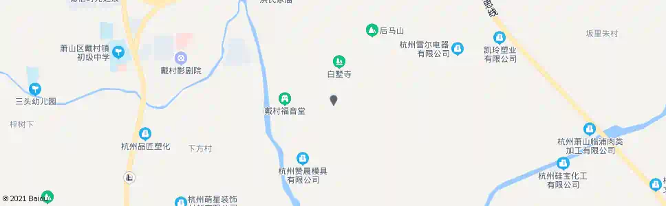 杭州张家弄村北_公交站地图_杭州公交_妙搜公交查询2025
