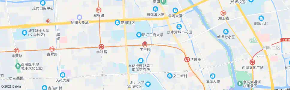 杭州下宁桥站_公交站地图_杭州公交_妙搜公交查询2025