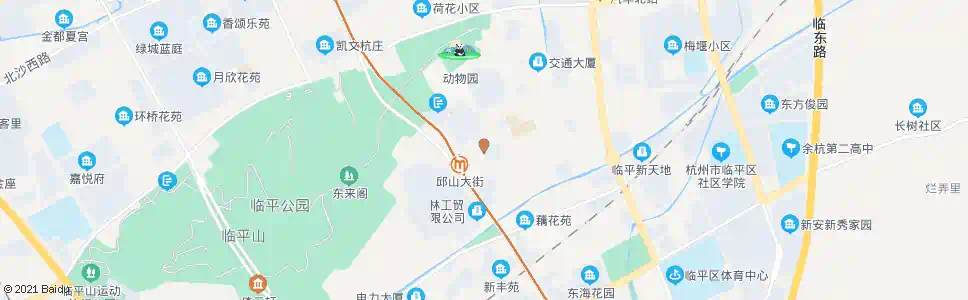 杭州邱山大街景星观路口_公交站地图_杭州公交_妙搜公交查询2025