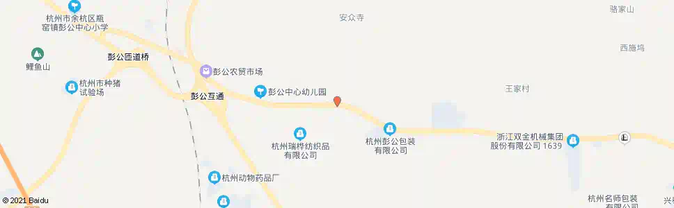 杭州安众口_公交站地图_杭州公交_妙搜公交查询2025