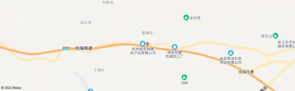 杭州里塘坞口_公交站地图_杭州公交_妙搜公交查询2025