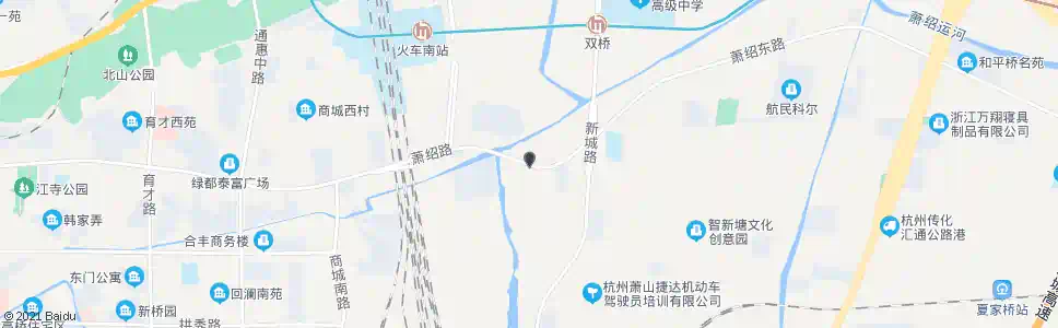 杭州萧山激光医院(转坝)_公交站地图_杭州公交_妙搜公交查询2025