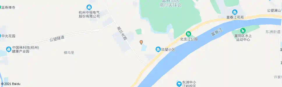 杭州民丰1_公交站地图_杭州公交_妙搜公交查询2025