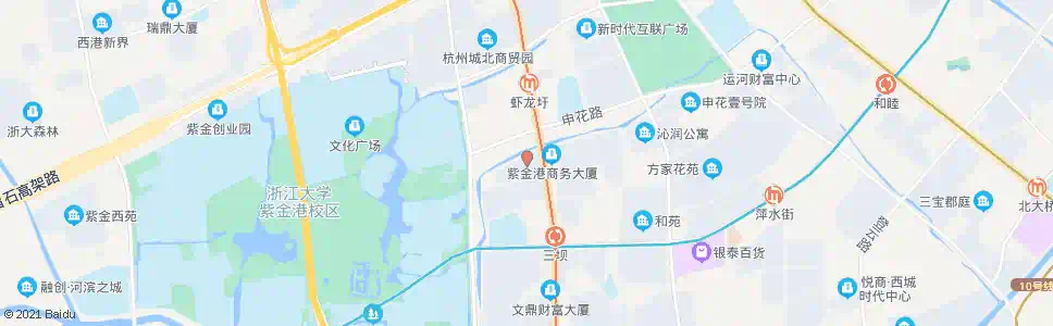 杭州机动车辆管理所_公交站地图_杭州公交_妙搜公交查询2025