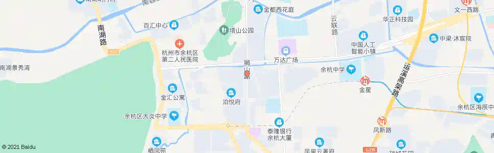 杭州宝塔星苑_公交站地图_杭州公交_妙搜公交查询2025