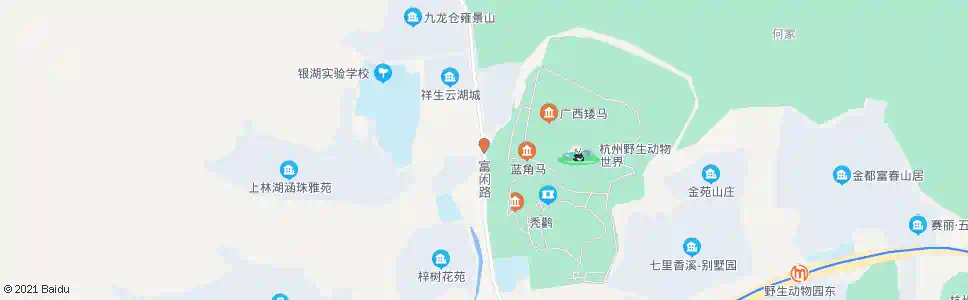 杭州施家园花苑_公交站地图_杭州公交_妙搜公交查询2025