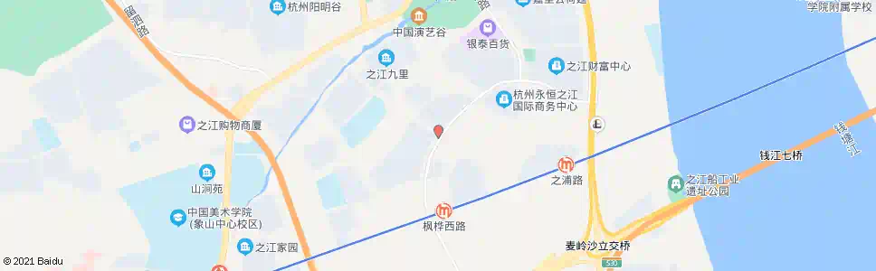杭州碧波路枫桦路口_公交站地图_杭州公交_妙搜公交查询2025