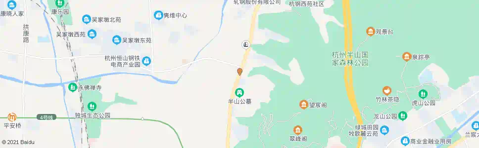 杭州沈家桥_公交站地图_杭州公交_妙搜公交查询2025