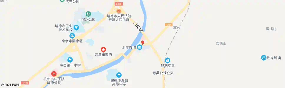 杭州新第四人民医院_公交站地图_杭州公交_妙搜公交查询2025