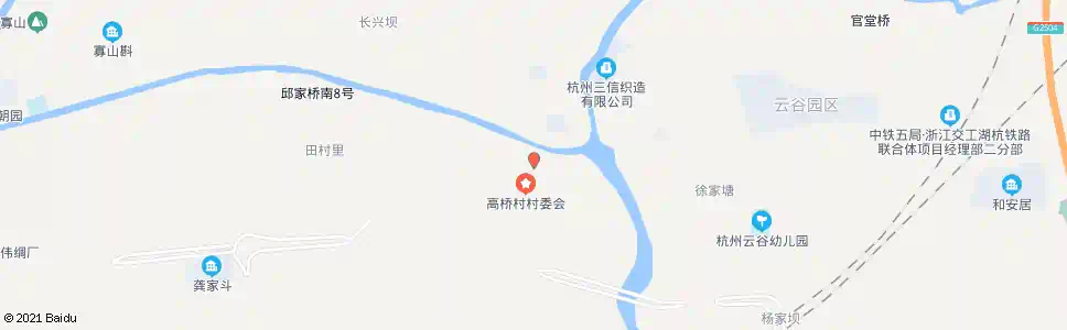 杭州冯家桥_公交站地图_杭州公交_妙搜公交查询2025