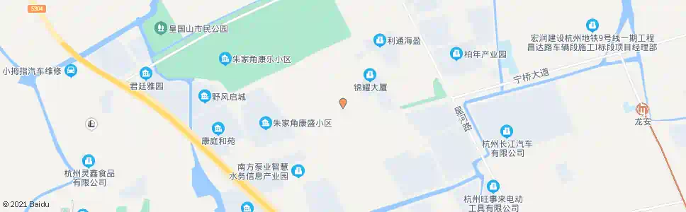 杭州创新创业园_公交站地图_杭州公交_妙搜公交查询2025