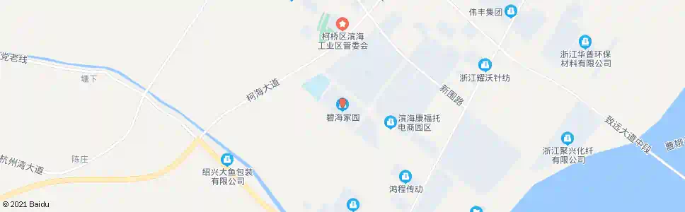 杭州碧海家园_公交站地图_杭州公交_妙搜公交查询2025