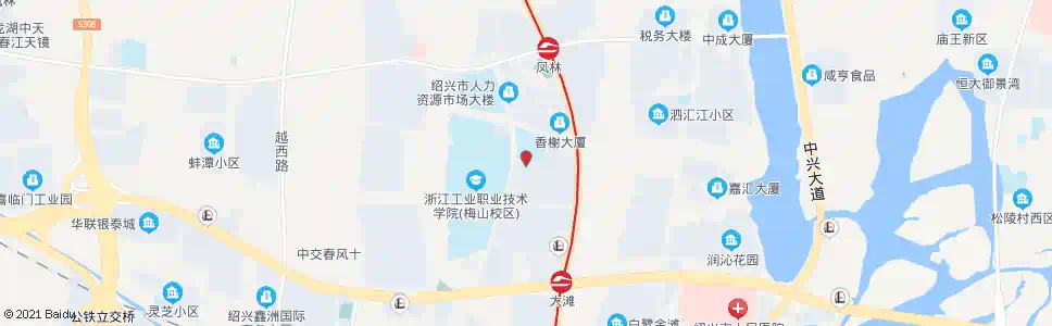 杭州镇前路口_公交站地图_杭州公交_妙搜公交查询2025