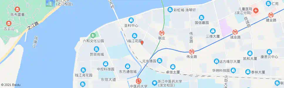 杭州横舍圩_公交站地图_杭州公交_妙搜公交查询2025