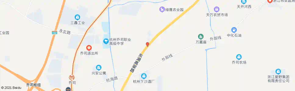 杭州三官堂_公交站地图_杭州公交_妙搜公交查询2025