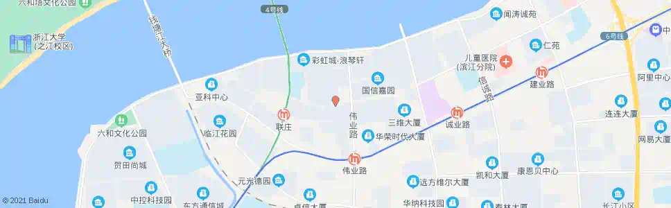 杭州彩虹城_公交站地图_杭州公交_妙搜公交查询2025
