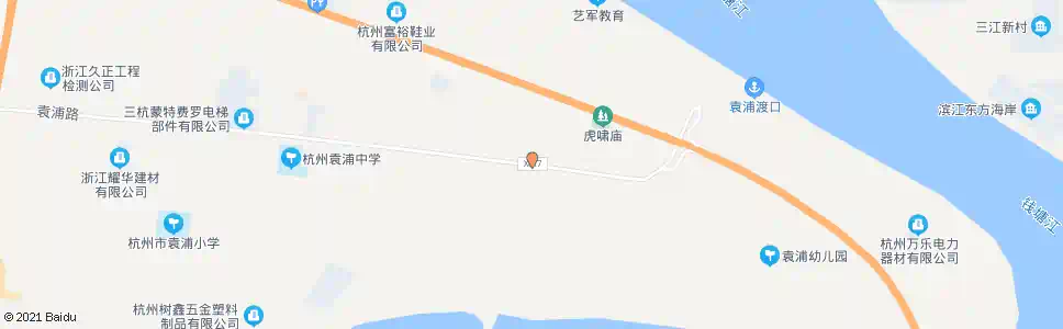 杭州老沙吴家_公交站地图_杭州公交_妙搜公交查询2025