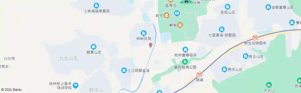 杭州梓树花园_公交站地图_杭州公交_妙搜公交查询2025