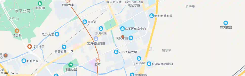 杭州临平职高_公交站地图_杭州公交_妙搜公交查询2025