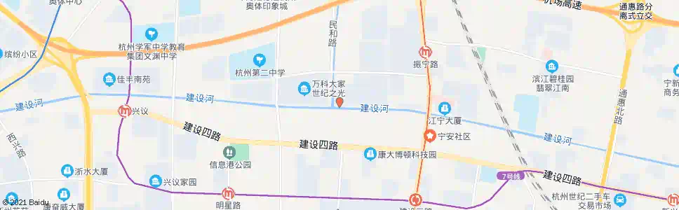 杭州五堡桥头_公交站地图_杭州公交_妙搜公交查询2025