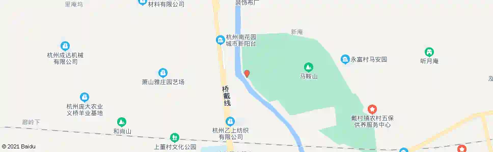 杭州石盖村_公交站地图_杭州公交_妙搜公交查询2025