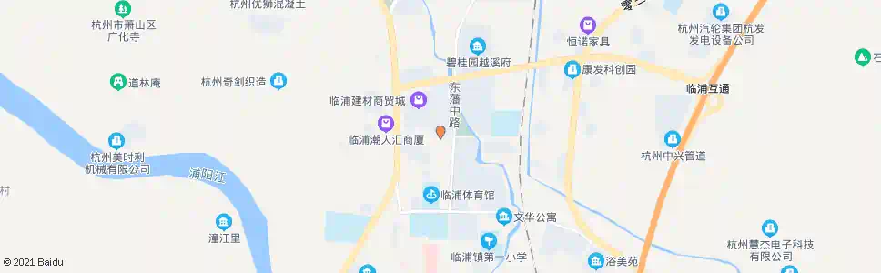 杭州都市春天_公交站地图_杭州公交_妙搜公交查询2025