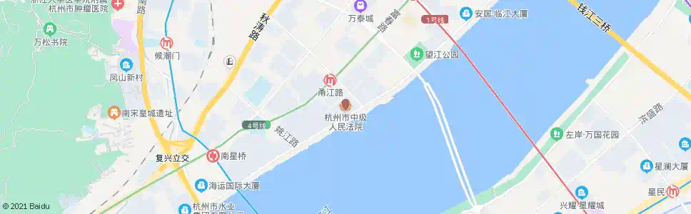 杭州杭州市中级人民法院_公交站地图_杭州公交_妙搜公交查询2025