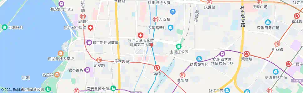 杭州章家桥_公交站地图_杭州公交_妙搜公交查询2025