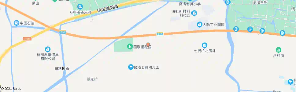 杭州陶家头_公交站地图_杭州公交_妙搜公交查询2025