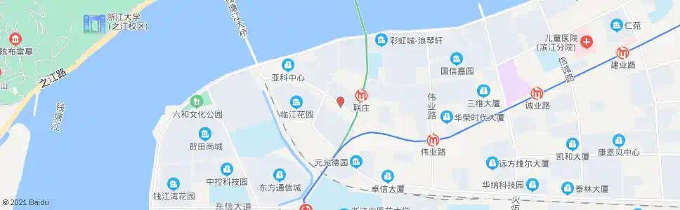 杭州方家塘换乘站_公交站地图_杭州公交_妙搜公交查询2025