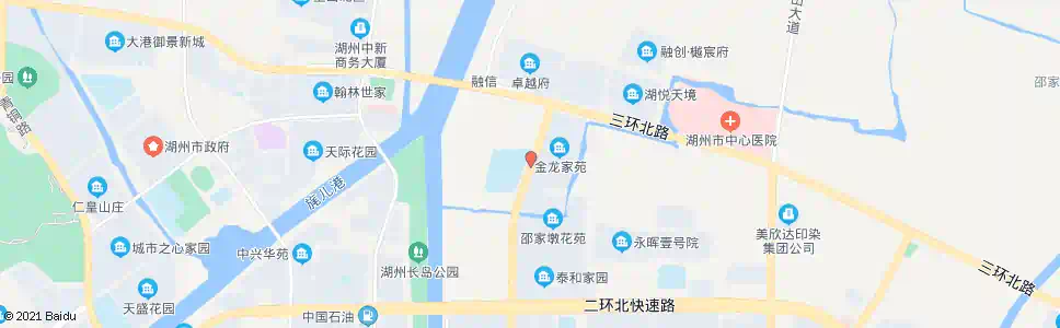 湖州金龙家苑_公交站地图_湖州公交_妙搜公交查询2025