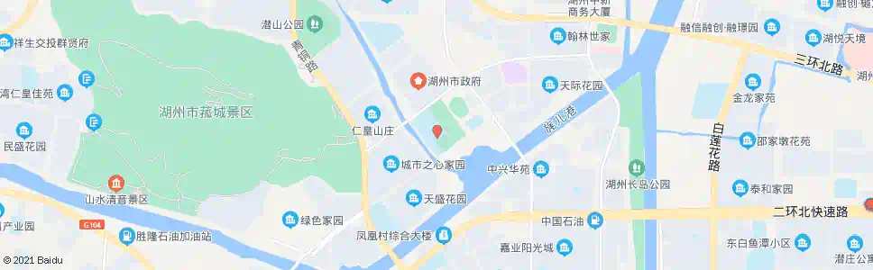 湖州少年宫_公交站地图_湖州公交_妙搜公交查询2025