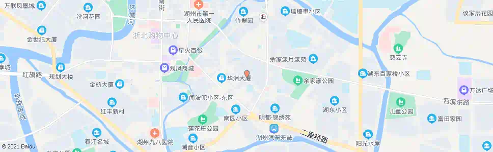 湖州华源小区_公交站地图_湖州公交_妙搜公交查询2025