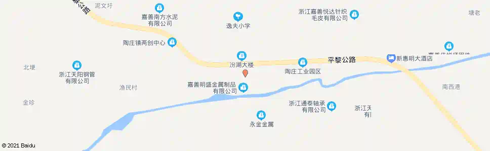 嘉兴北胜_公交站地图_嘉兴公交_妙搜公交查询2025