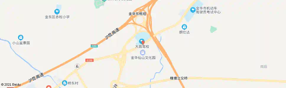 金华仙桥花木城_公交站地图_金华公交_妙搜公交查询2025