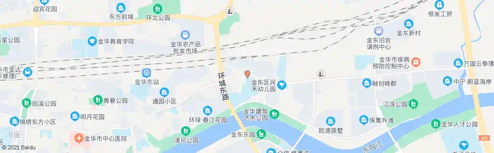 金华浙江贸易学校_公交站地图_金华公交_妙搜公交查询2025