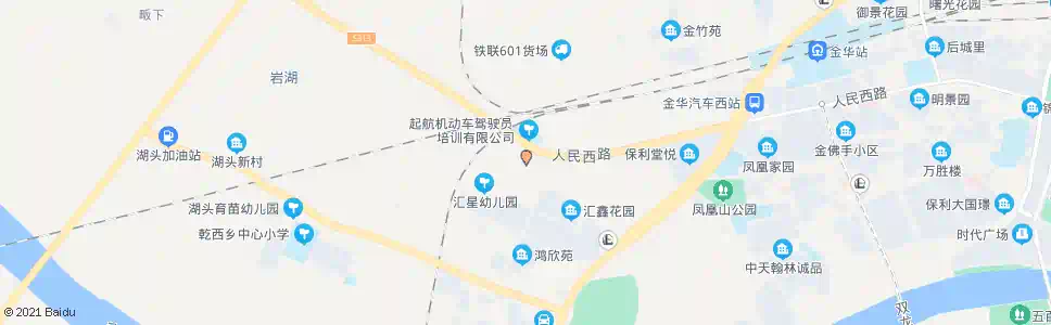 金华恒风驾校_公交站地图_金华公交_妙搜公交查询2025