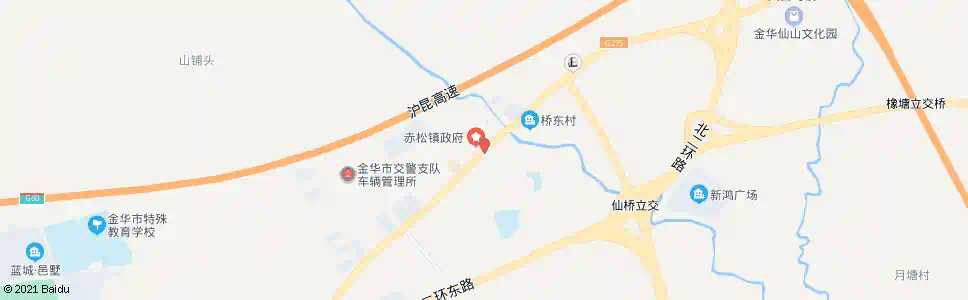 金华二仙桥_公交站地图_金华公交_妙搜公交查询2025