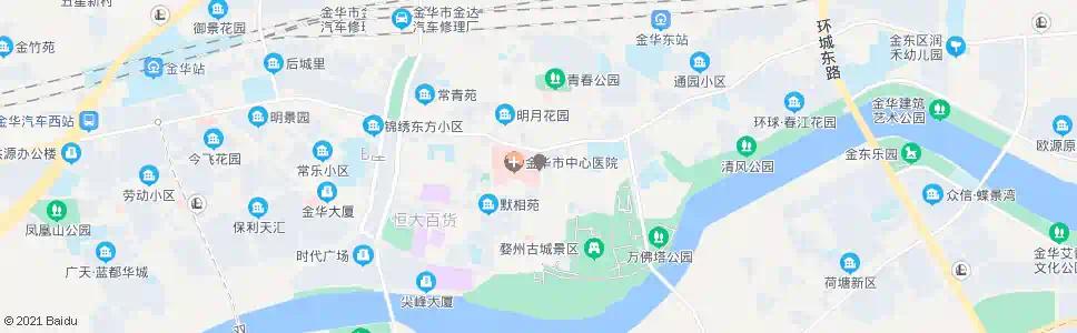 金华胜利街人民路口_公交站地图_金华公交_妙搜公交查询2025