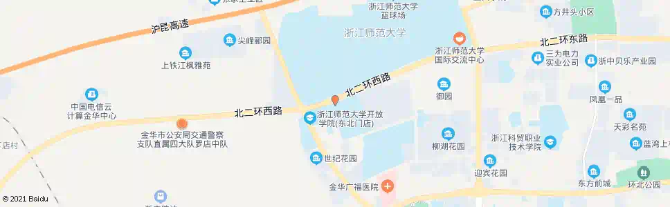 金华浙师大_公交站地图_金华公交_妙搜公交查询2025
