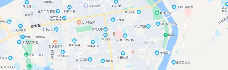 金华盛世绿园_公交站地图_金华公交_妙搜公交查询2025