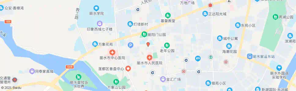 丽水老干部活动中心_公交站地图_丽水公交_妙搜公交查询2025