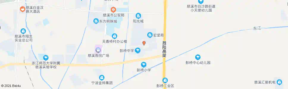 宁波彭桥后宅_公交站地图_宁波公交_妙搜公交查询2025
