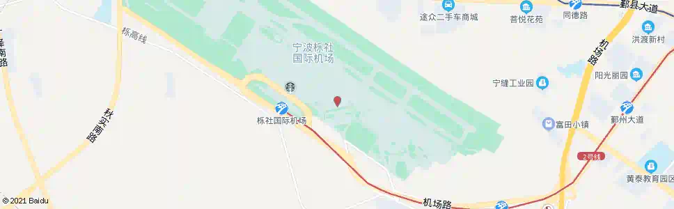 宁波栎社国际机场站_公交站地图_宁波公交_妙搜公交查询2025