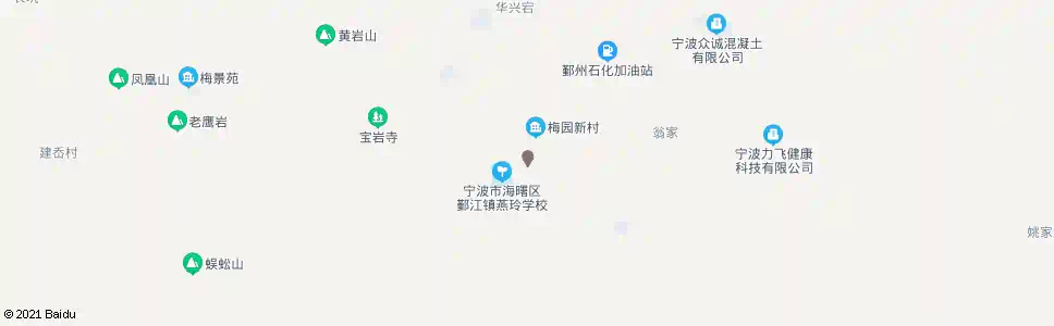 宁波大桥村北_公交站地图_宁波公交_妙搜公交查询2025