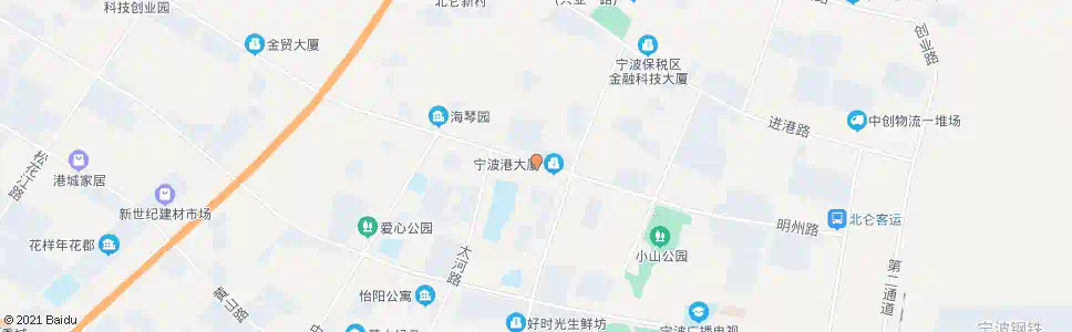 宁波横河路明州路口_公交站地图_宁波公交_妙搜公交查询2025