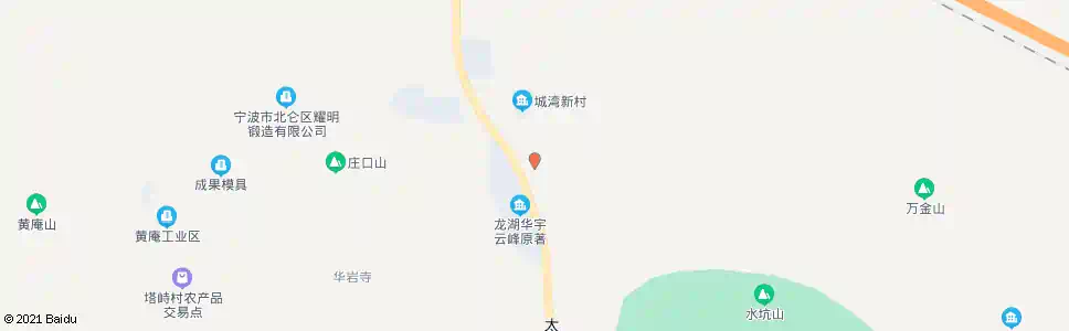 宁波城湾新村_公交站地图_宁波公交_妙搜公交查询2025
